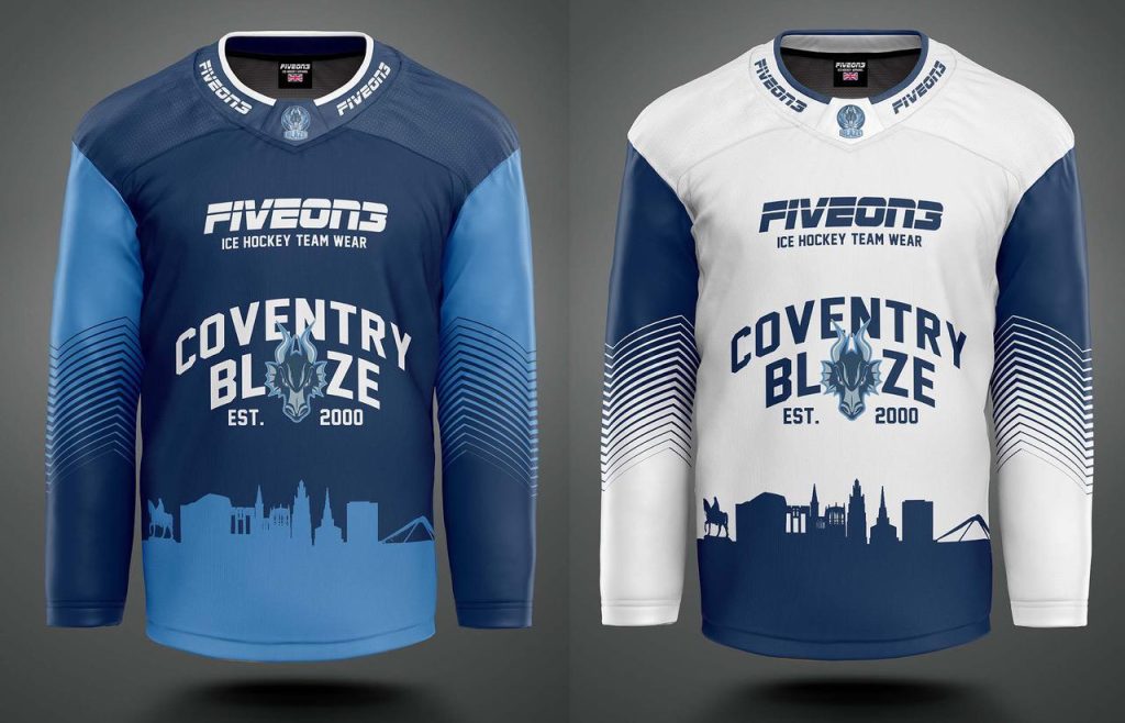 Photo of Home and Away Warm-Up Jerseys.