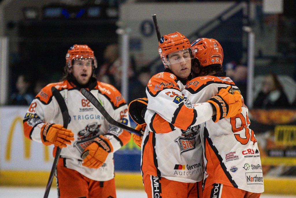 Cormier celebrates scoring the game-winner.